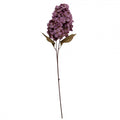 Clayre & Eef Deko-Blütenzweig 90 cm Violett / Lila – Landhaus-Ast Hortensie (5PL0276PA)