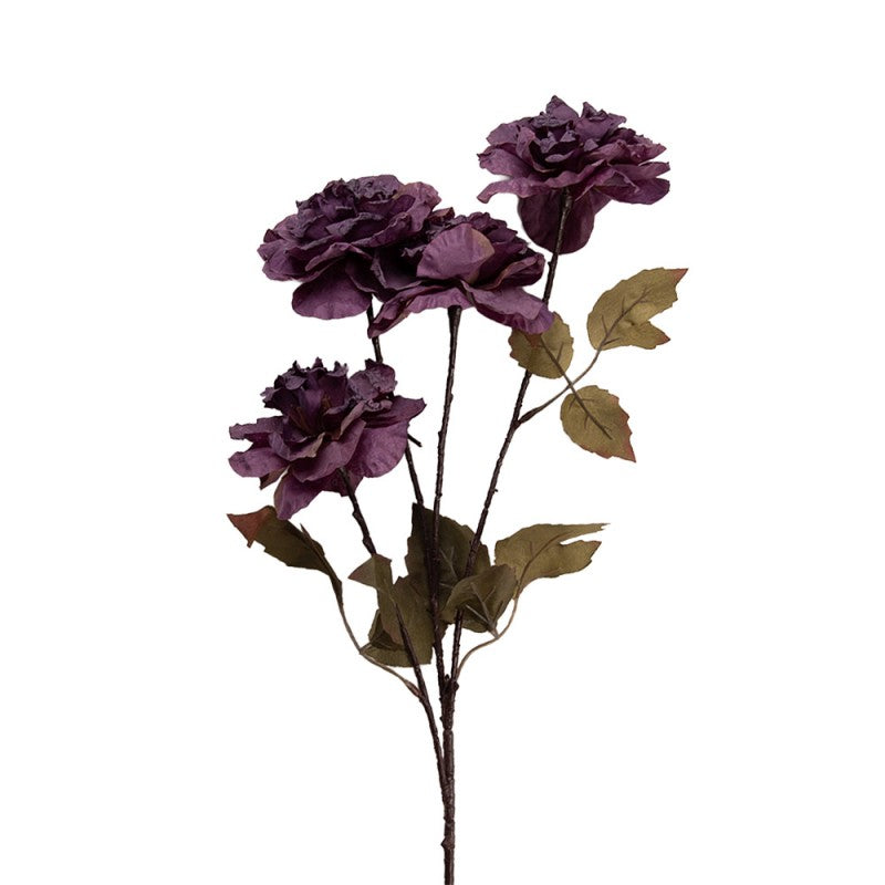 Clayre & Eef Deko-Blütenzweig 90 cm Violett / Lila – Zierast (5PL0278PA)
