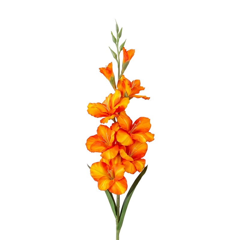 Clayre & Eef Deko-Blütenzweig 95 cm Orange – Frühlingsast (5PL0303O)