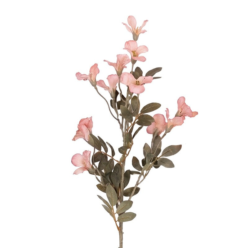 Clayre & Eef Deko-Blütenzweig 100 cm Rosa – Landhaus-Ast (5PL0311P)