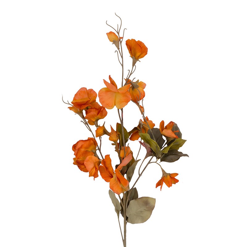 Clayre & Eef Deko-Blütenzweig 88 cm Orange – Zierast (5PL0312O)