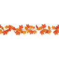 Clayre & Eef Deko-Zweig XXL 150 cm Orange – Weinlaub Wein Herbst Ranke(5PL0351O)