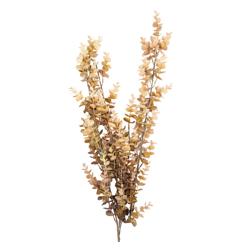 Clayre & Eef Deko-Zweig 90 cm Beige – Zierast Blätter (5PL0352BE)