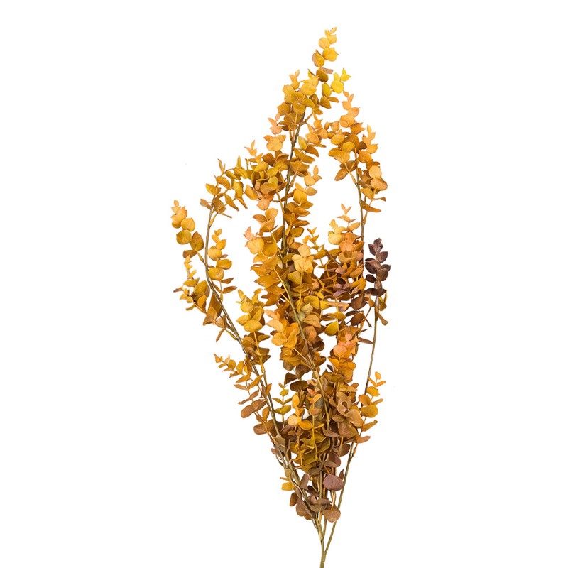 Clayre & Eef Deko-Zweig 90 cm Gelb – Herbst-Ast Blätter (5PL0352Y)