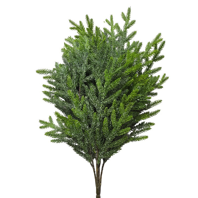 Clayre & Eef Deko-Zweig 50 cm – Exklusiver Skulptur-Ast Tannen Nadelgehölz(5PL0361)