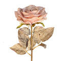Clayre & Eef Deko-Blütenzweig 63 cm Rosa Rose  – Filigraner Zierast (5PL0373P)