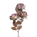Clayre & Eef Deko-Blütenzweig 83 cm Hellviolett / Flieder Rosen (5PL0375LPA)