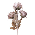 Clayre & Eef Deko-Blütenzweig 83 cm Zartrosa Rosen  – Landhaus-Ast (5PL0375LP)