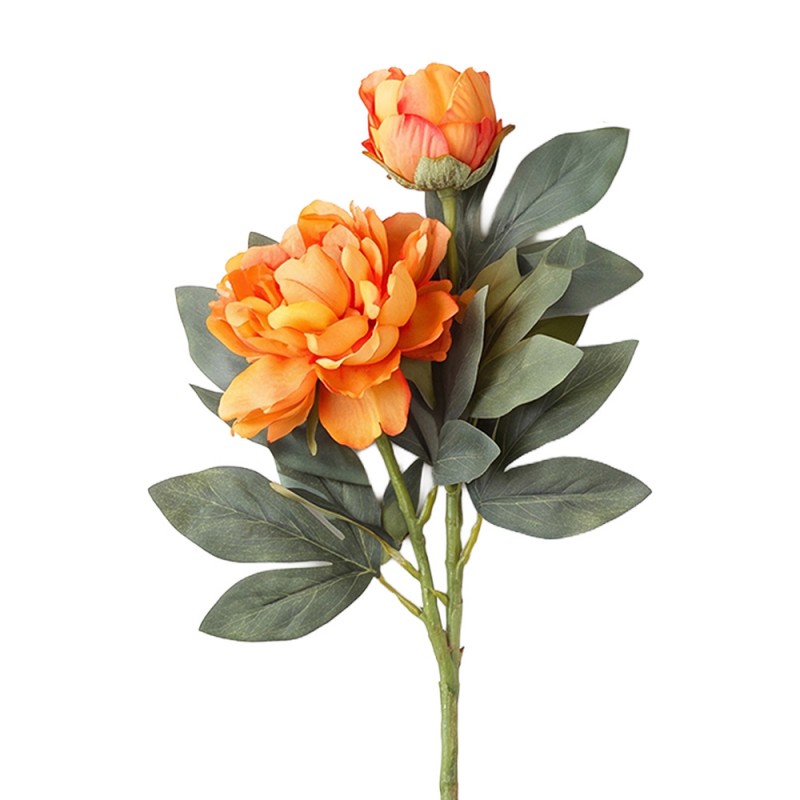 Clayre & Eef Deko-Blütenzweig 73 cm Orange – Tischvasen-Ast (5PL0377O)