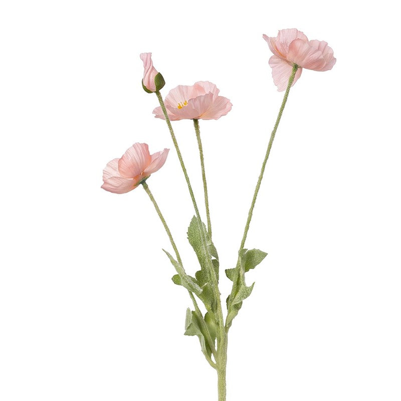 Clayre & Eef Deko-Blütenzweig Rosa – Zierblütenstiel (5PL0383P)