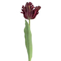 Clayre & Eef Deko-Blütenzweig 61 cm Hellblau / Tulpe  – Zierast (5PL0385LA)