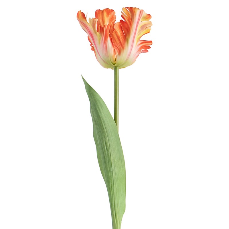 Clayre & Eef Deko-Blütenzweig 61 cm Hellorange / Apricot (5PL0385LO)