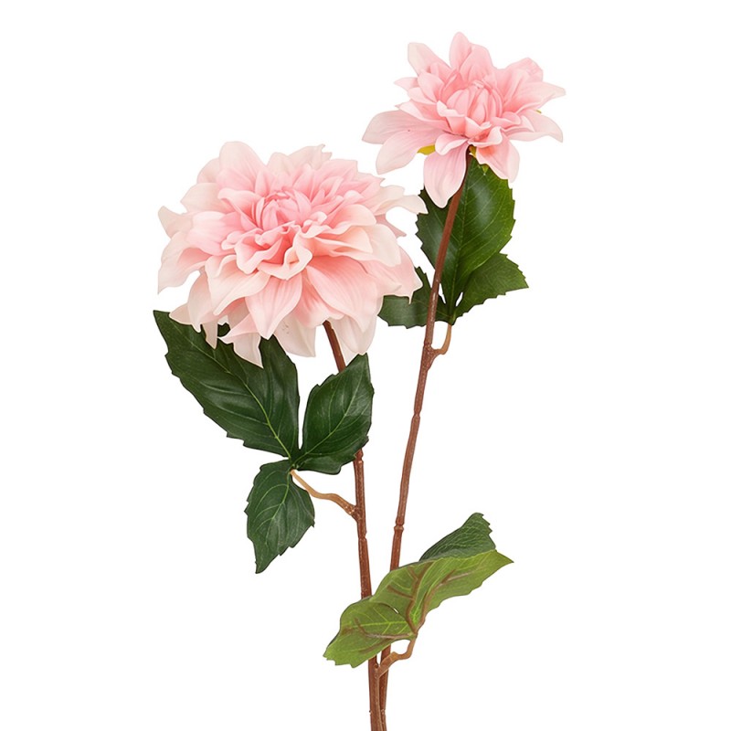 Clayre & Eef Deko-Blütenzweig 60 cm Rosa – Romantischer Zierast (5PL0387P)