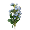 Clayre & Eef Deko-Blütenzweig 80 cm Blau – Landhaus-Ast (5PL0392BL)