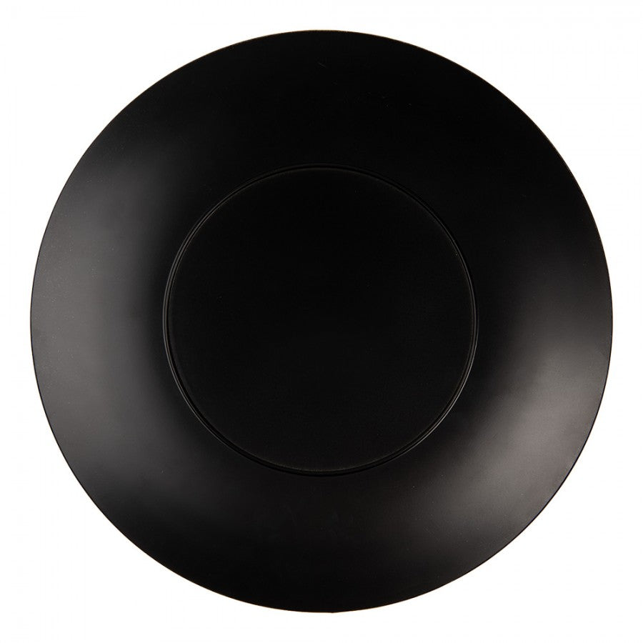 Platzteller Mattgold Rund Ø 33 cm Speiseteller Kuchenteller von Clayre & Eef (64602)