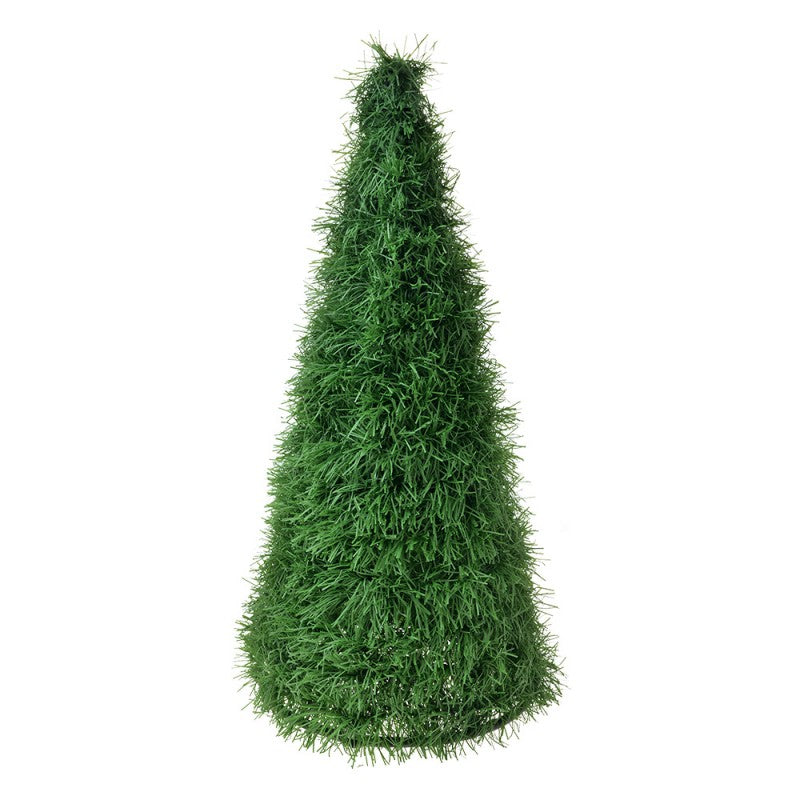 Deko-Weihnachtsbaum Moos- & Feinnadelkegel Immergrün Kunststoff Ø 21x50 cm von Clayre & Eef (65513)