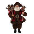 Clayre & Eef Textil-Weihnachtsmann „Mit Geschenken“, 18x10x27 cm (65595)