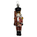 Weihnachtsanhänger Nussknacker Soldat mit Gewehr Kunststoff bruchsicher Rosé Kupfer 10 cm von Clayre & Eef (67075)