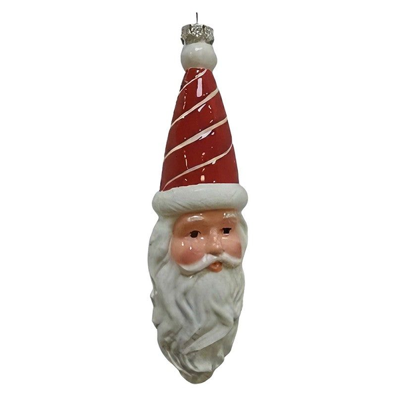 Weihnachtsanhänger Figur Kunststoff bruchsicher 5x5x19 cm von Clayre & Eef (67078)