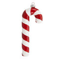 Weihnachtsanhänger Zuckerstange Candy Cane Kunststoff bruchsicher Rot Weiß 6x2x17 cm von Clayre & Eef (67080)