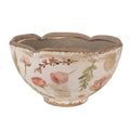 Clayre & Eef Keramik-Pflanzschale Ø 21x12 cm – Schalen-Übertopf M (6CE1626M)