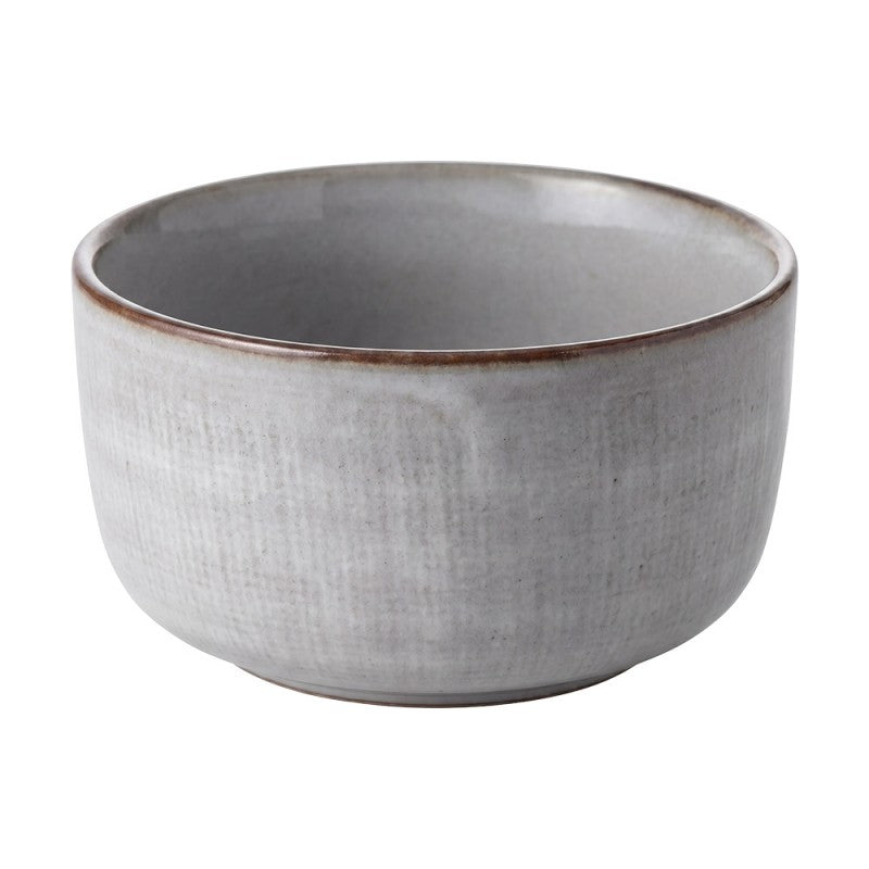 Clayre & Eef Schale „Nordic Shadow“ aus Keramik in Grau, Ø 11x6 cm / 250 ml (6CEBO0230)