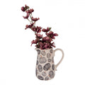 Dekorative Kanne Vase Keramik Kürbisse Grau Beige Craquelé 16x12x18 cm von Clayre & Eef (6CECSP0002M)