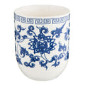 Teetasse Keramik Bohemian Style-Blau Ø 6x8 cm 100 ml von Clayre & Eef (6CEMU0004)