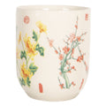 Tee-Becher-Tasse Keramik Streublümchen Ø 6x8 cm 100 ml von Clayre & Eef (6CEMU0074)