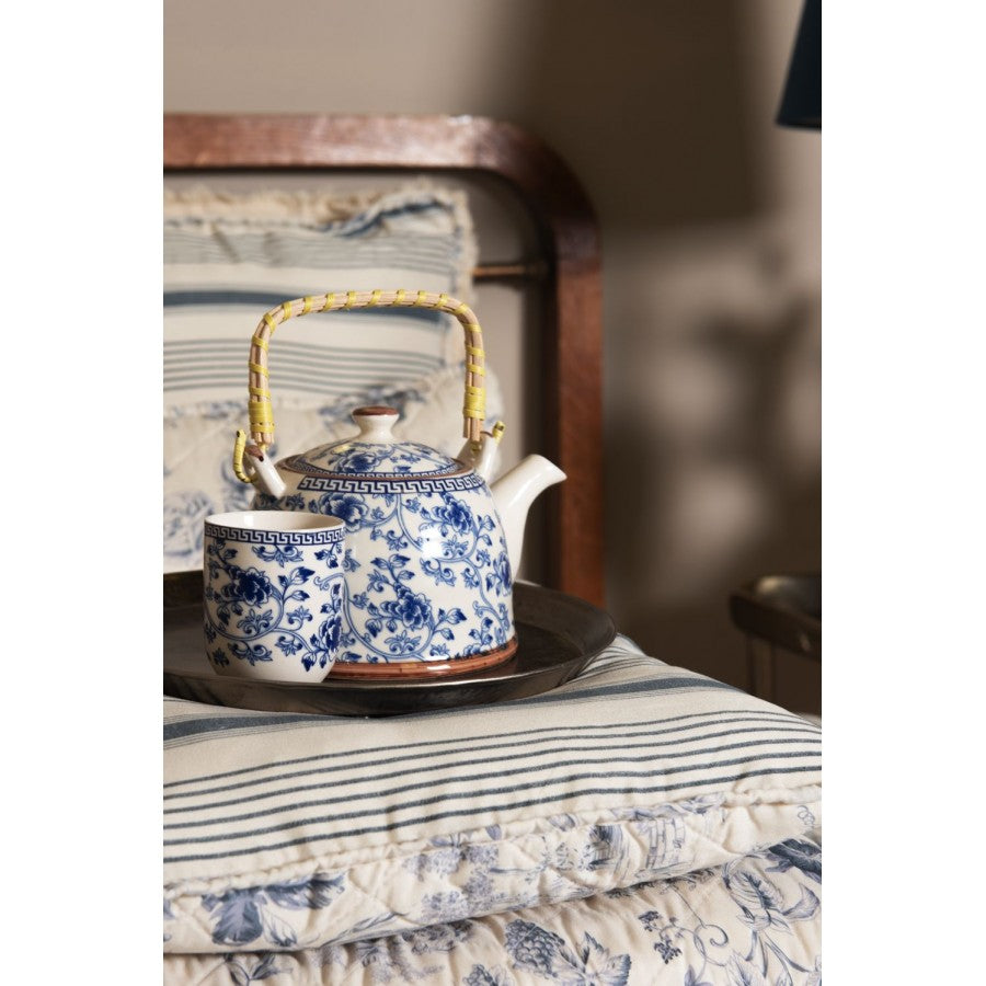 Teetasse Keramik Herz Asiatische Teekultur Ø 6x8 cm 100 ml von Clayre & Eef (6CEMU0087)