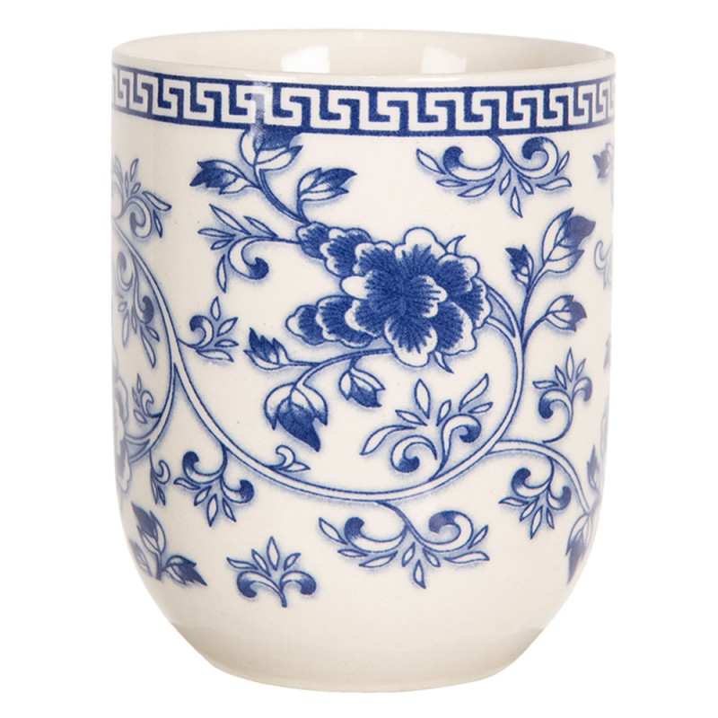 Teetasse Keramik Herz Asiatische Teekultur Ø 6x8 cm 100 ml von Clayre & Eef (6CEMU0087)