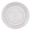 Glasteller Spitzenrelief Klarglas Ø 23 cm Kuchenteller Frühstücksteller von Clayre & Eef (6GL0223)