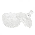 Clayre & Eef Bonbonniere „Elegance Schliff“ aus Glas in Klar, Ø 10x13 cm (6GL0548)