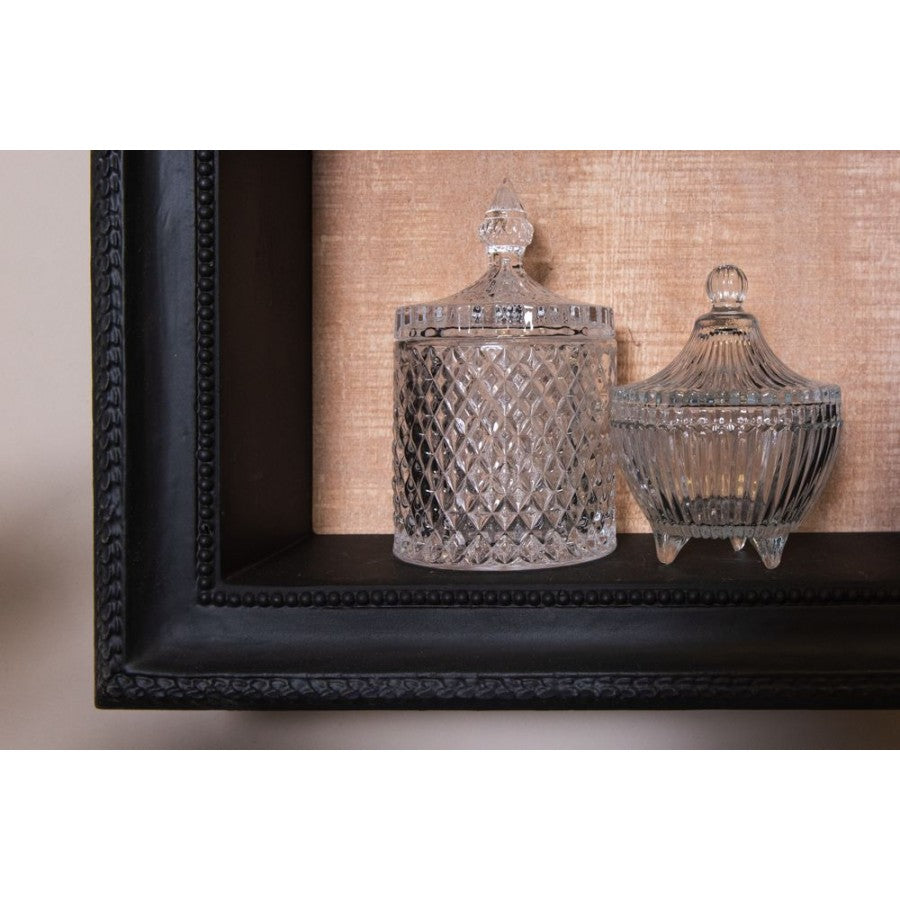 Clayre & Eef Bonbonniere „Vintage Kristall“ aus Glas , Ø 8x13 cm (6GL2839)