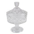 Clayre & Eef Bonbonniere „Glocken-Glanz“ aus Glas in Klar, Ø 12x17 cm (6GL4202)