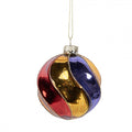 Clayre & Eef Christbaumkugel „Christmas Pastels“ aus Glas in mehrfarbig, Ø 8x8 cm (6GL5100)