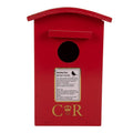 Vogelhaus Nistkasten Holz Britischer Briefkasten Royal Mail Rot 14x12x21 cm von Clayre & Eef (6H2457)