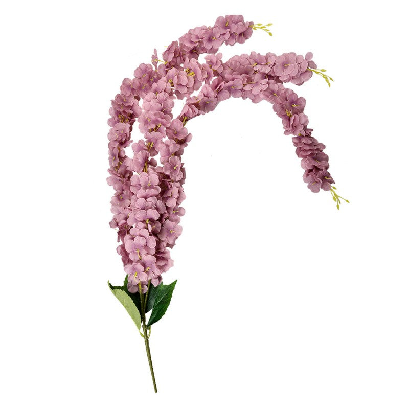 Clayre & Eef Künstliche Kunst-Blüten-Blumen 108 cm Hellviolett / Flieder (6PL0388LPA)