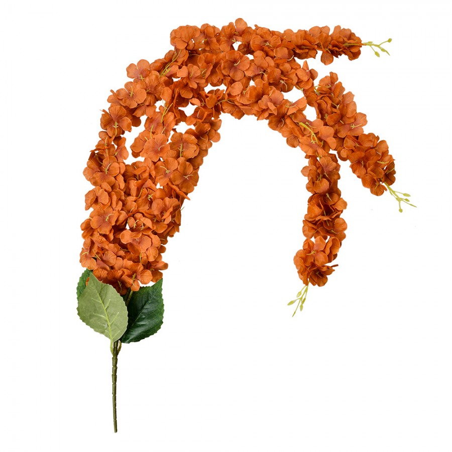 Clayre & Eef Künstliche Blumenranken Kunstpflanzen 108 cm Orange – Ranke (6PL0388O)