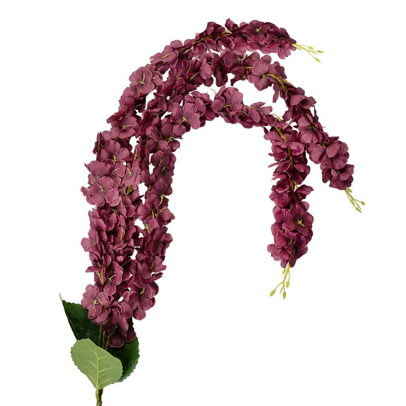 Clayre & Eef Künstliche Blumengirlande 108 cm Violett / Lila (6PL0388PA) Blumenranke