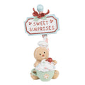 Weihnachtsfigur Pfefferkuchenmann Tasse Sweet Surprises Polyresin Pastell 13x10x25 cm von Clayre & Eef (6PR4269)