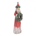 Clayre & Eef Dekofigur „Weihnachtsmann Grand“ aus Polyresin in Rot-Weiß, 7x6x24 cm (6PR5527)