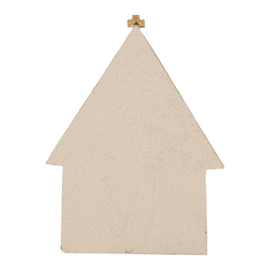 Weihnachtsdekorationsfigur Krippe Kirche Heilige Familie Drei Könige 16x6x21 cm von Clayre & Eef (6PR5904)