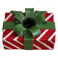 Kerzenständer Geschenkpaket Rot-Grün 12x8x7 cm Polyresin für Stabkerzen von Clayre & Eef (6PR6388)