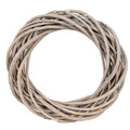 Clayre & Eef Deko-Kranz Ø 20 cm – Zierkranz Natur Rohling (6RO0600XS)