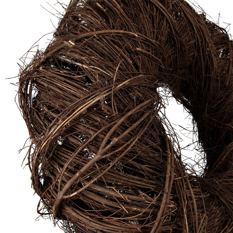 Clayre & Eef Deko-Kranz Ø 50 cm Dick – XL Naturkranz Rohling (6RO0601XL)