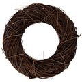 Clayre & Eef Rattan-Kranz Ø 50 cm Massiv – Extra Dicker Rattankranz (6RO0605L)