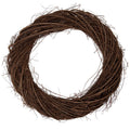 Clayre & Eef Rattan-Kranz Ø 55 cm – XL Natur-Rattankranz Rohling (6RO0607XL)