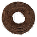Clayre & Eef Rattan-Kranz Ø 50 cm Massiv – Extra Dicker Rattankranz (6RO0608L)
