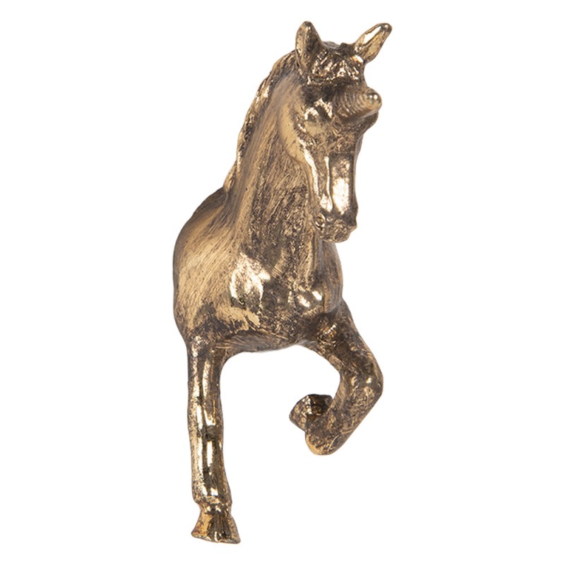 Metall-Möbelknauf Einhorn Antikgold 3x9x8 cm von Clayre & Eef (6Y5882)